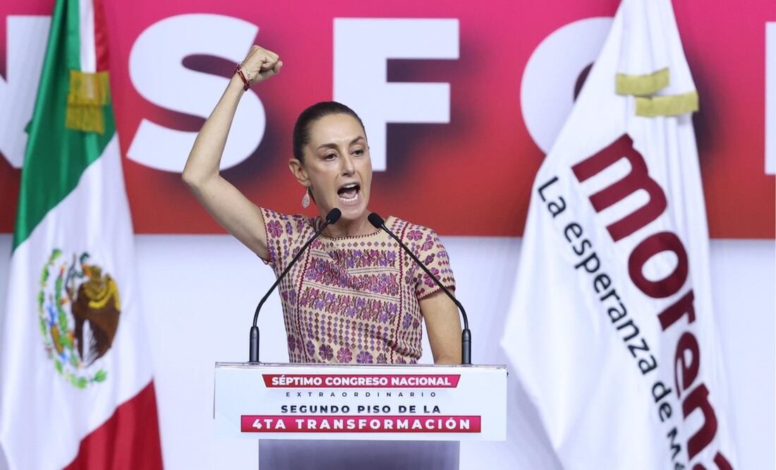 Claudia Sheinbaum, futura primera presidenta de México. Foto: Diego Simón / EL UNIVERSAL