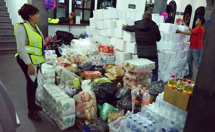 Neza entrega 5 toneladas de víveres a Tultepec 