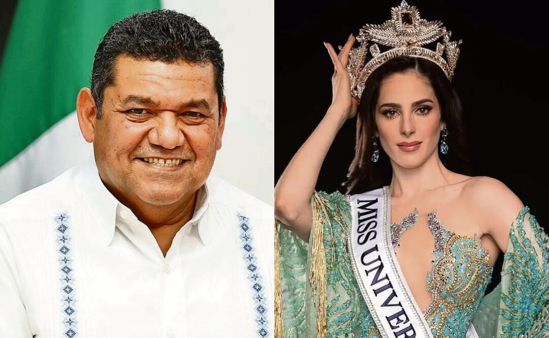 Javier May Rodríguez manifestó su solidaridad con la Miss Universe México, Fátima Bosch (05/11/2025). Foto: Especial