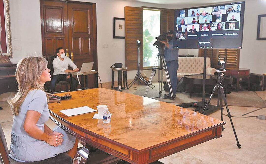 La gobernadora Claudia Pavlovich llamó a la unidad a las organizaciones civiles, a los tres órdenes de gobierno y a organismos autónomos. Foto: Especial