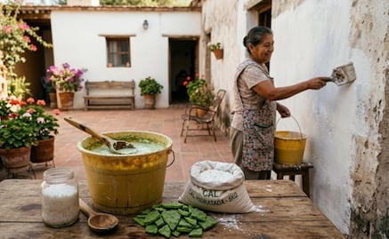 ¿Cómo hacer pintura blanca con cal?; así puedes preparar tu propia mezcla ecológica y económica