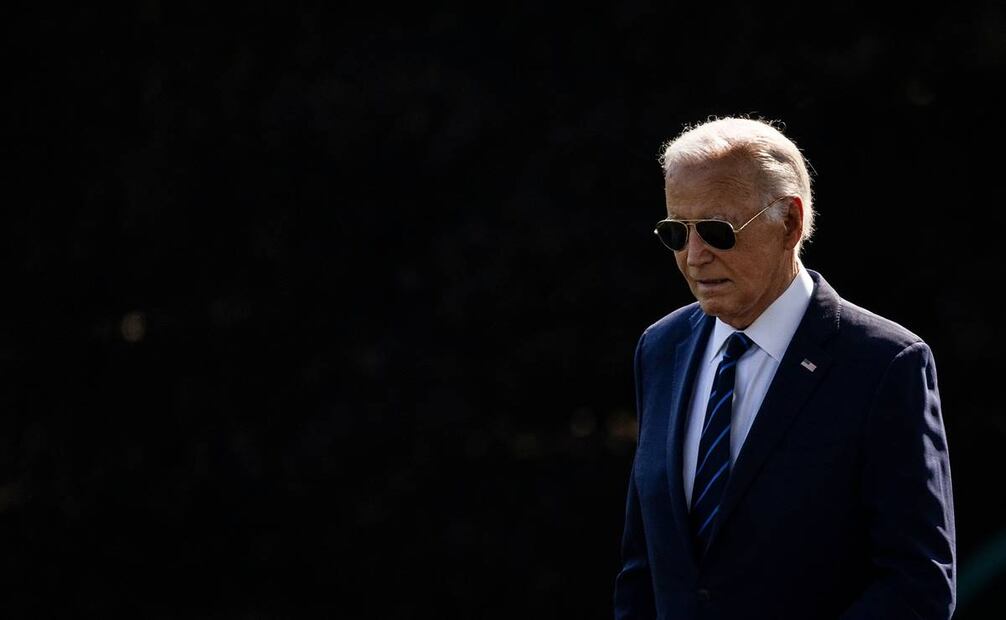 El presidente de Estados Unidos, Joe Biden, anuncia que volverá a hacer campaña la próxima semana. Foto: AFP