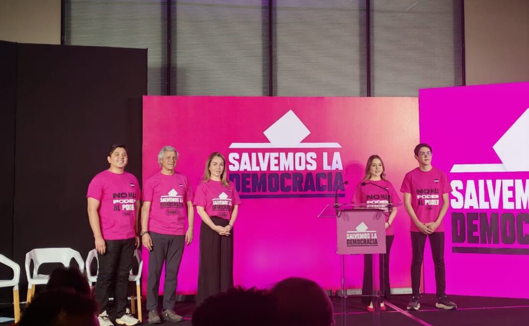 Marea Rosa va por iniciativa ciudadana de reforma electoral; busca juntar 130 mil firmas Foto: Especial