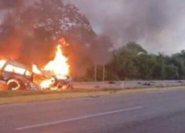 Identifican a las cinco víctimas restantes del accidente carretero en carretera Mérida–Campeche