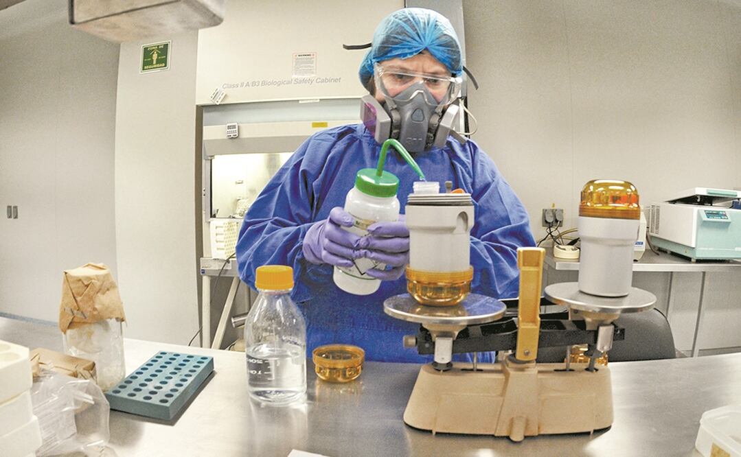 Los expertos critican los nuevos criterios de evaluación porque “se apegan a una agenda definida de manera unilateral”. En la imagen, una científica del Instituto de Investigaciones Biomédicas de la UNAM. Foto: CORTESÍA DGCS/UNAM