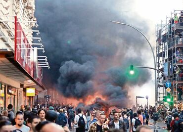Hamburgo, un infierno al iniciar cumbre G20