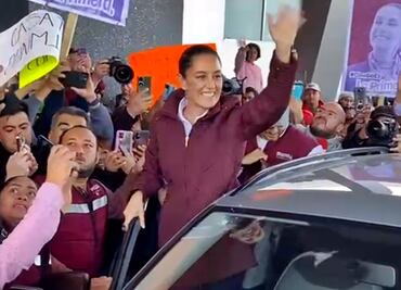 Sheinbaum: “soy la única que tiene experiencia y he dado resultados en seguridad”