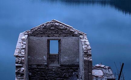 Aceredo, el pueblo fantasma en España que emergió del agua después de tres décadas