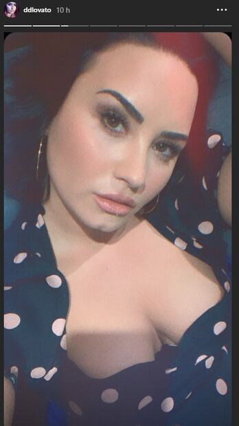 Demi Lovato confunde a fans con foto de supuesto embarazo 