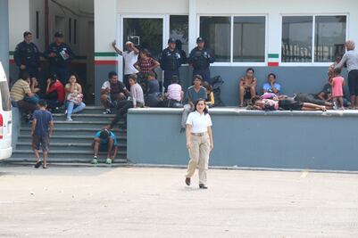 Tras "portazo", policía de Tapachula interviene otro intento de fuga