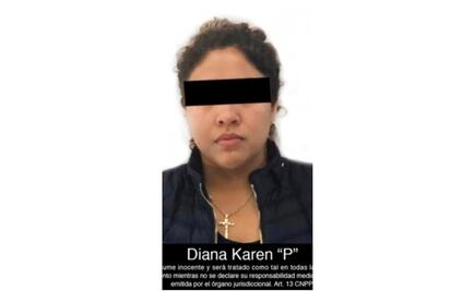 Avalan la detención de Diana Karen, hija de "El Ojos"