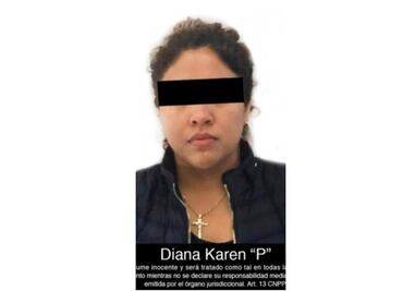 Avalan la detención de Diana Karen, hija de "El Ojos"