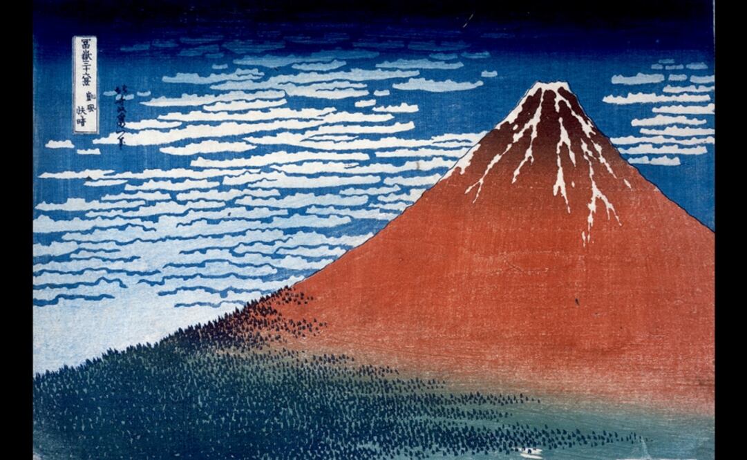 El artista Katsushika Hokusai trazó en sus obras lo sublime de la naturaleza de Japón.