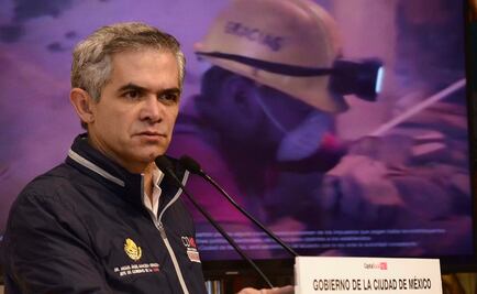 "Reconstrucción de la CDMX no se hace con una aspirina": Mancera