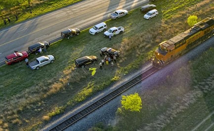 Detienen a sospechoso de contrabando de migrantes en EU; dos murieron sofocados en un tren en Texas