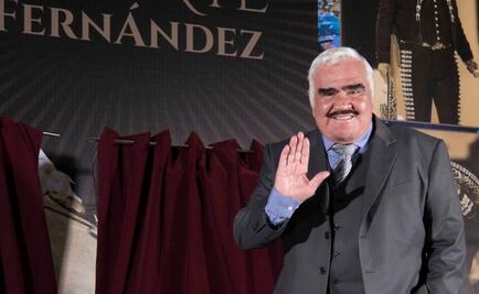 Vicente Fernández no desea homenajes ni serie sobre su vida