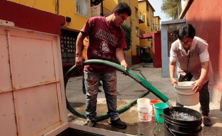 Primer día del megacorte de agua, con normalidad y sin incidentes