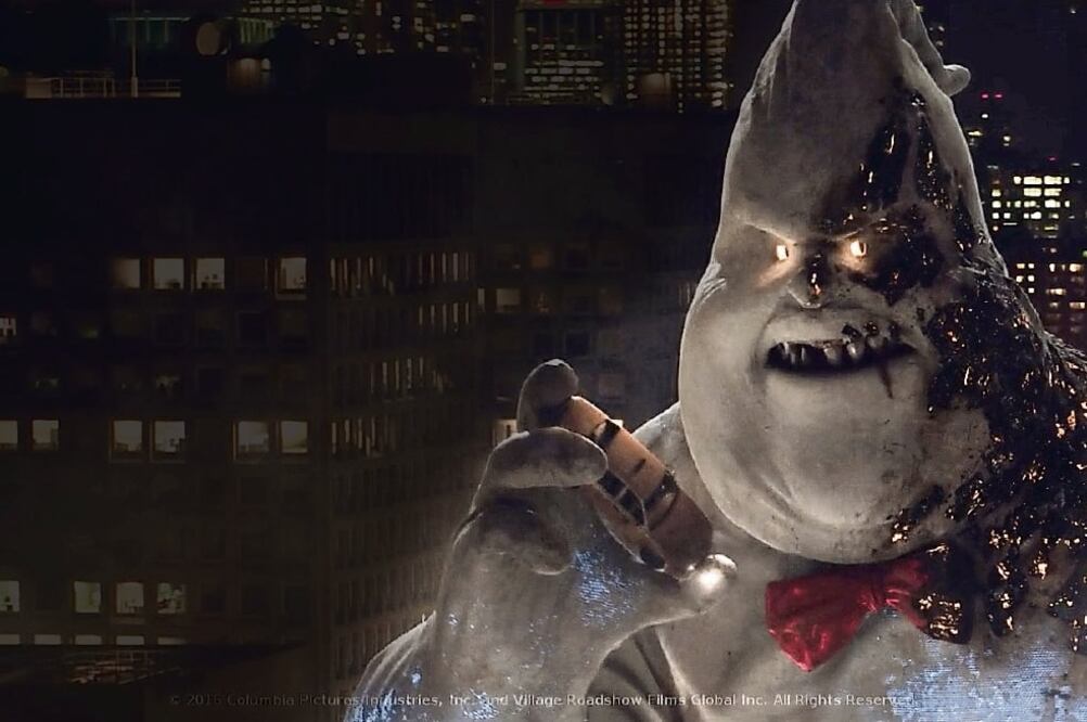 Hizo el uso de luces en el auto y el ente de ultratumba en "Cazafantasmas". Foto: CORTESÍA