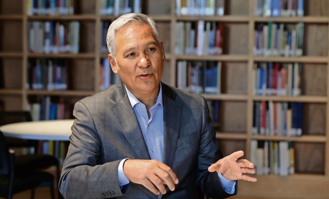 Entrevista con Ricardo Bucio Presidente ejecutivo del Cemefi. Foto: Carlos Mejía / EL UNIVERSAL