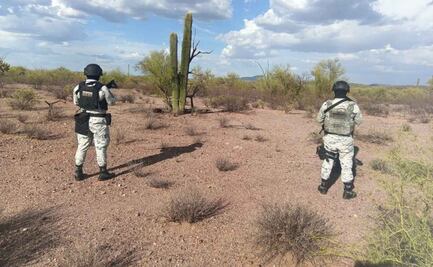 Elementos de la Guardia Nacional aseguran y destruyen 13 artefactos explosivos en desierto de Sonora