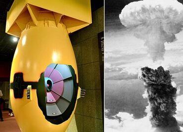 El color de la bomba atómica de Nagasaki