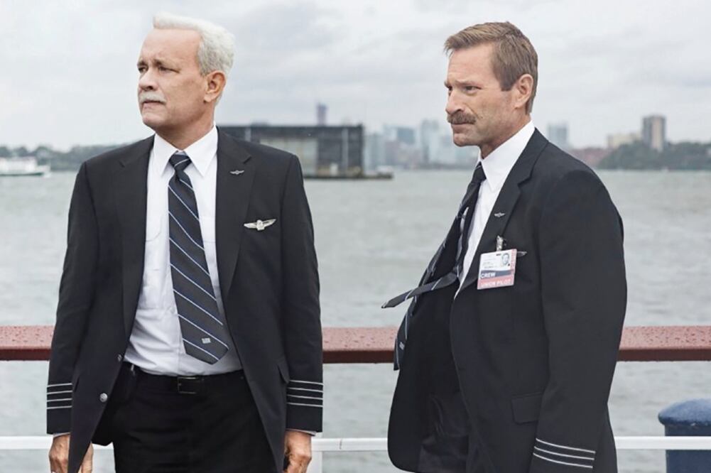 'Sully, hazaña en el Hudson'. Tom Hanks, con madurez actoral. (FOTO: CORTESÍA)