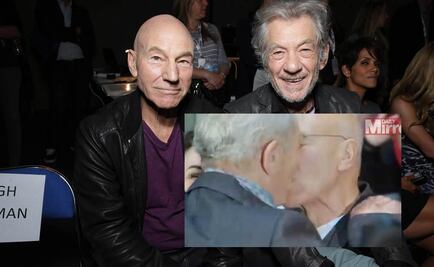 El beso entre "Magneto" y el "Profesor X"