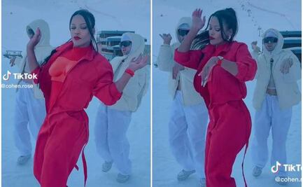 TikTok: ¿Rihanna eres tú? Joven recrea presentación del Super Bowl y se viraliza