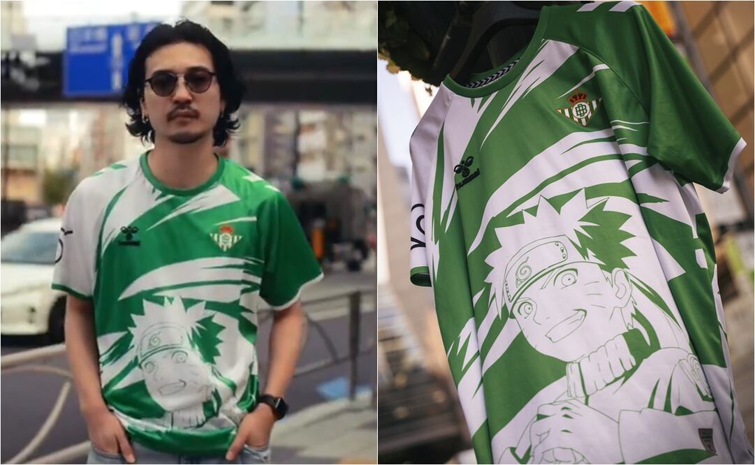 FOTO: ESPECIAL - Real Betis lanza uniforme inspirado en Naruto; así lo presentó en Japón