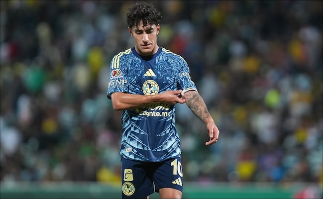 Resultado: América deja escapar la victoria ante Santos a pesar de jugar con un hombre de más