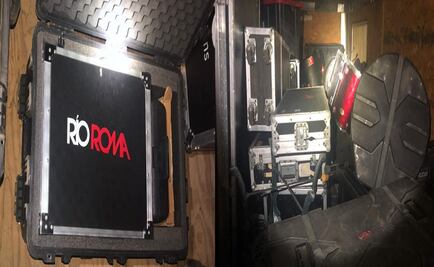 Encuentran remolque y equipo de sonido robado a Río Roma, en Michoacán 