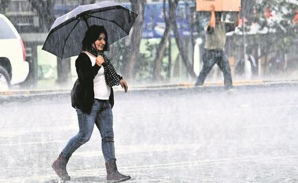 Prevén inicio de semana lluvioso en CDMX y Edomex