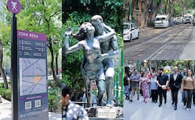 Con pendientes, entregan la rehabilitación de la Zona Rosa