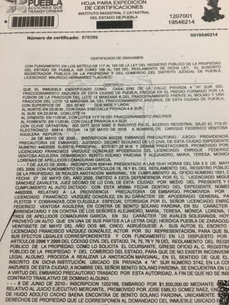 Familia de inmigrantes españoles denuncia presunto despojo en Puebla