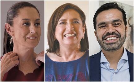 Sheinbaum, Xóchitl y Máynez, del teléfono rojo a la declinación, así han sido sus entrevistas en EL UNIVERSAL