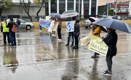 ¡Toma tus precauciones! Extrabajadores de Interjet cierran Circuito Interior; exigen pagos 
