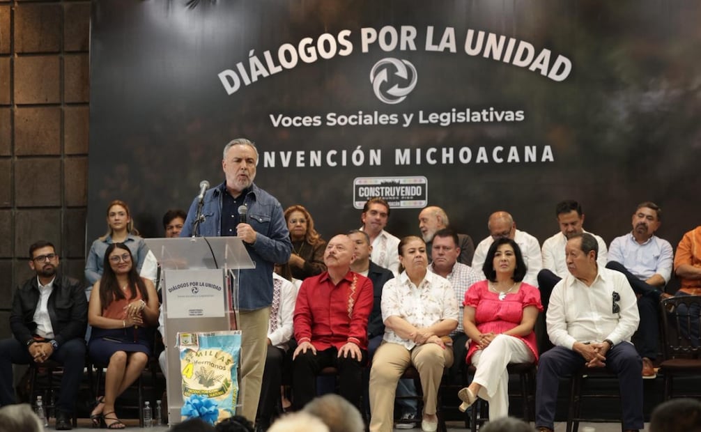 Raúl Morón reúne respaldo multisectorial en Michoacán. Foto: Especial