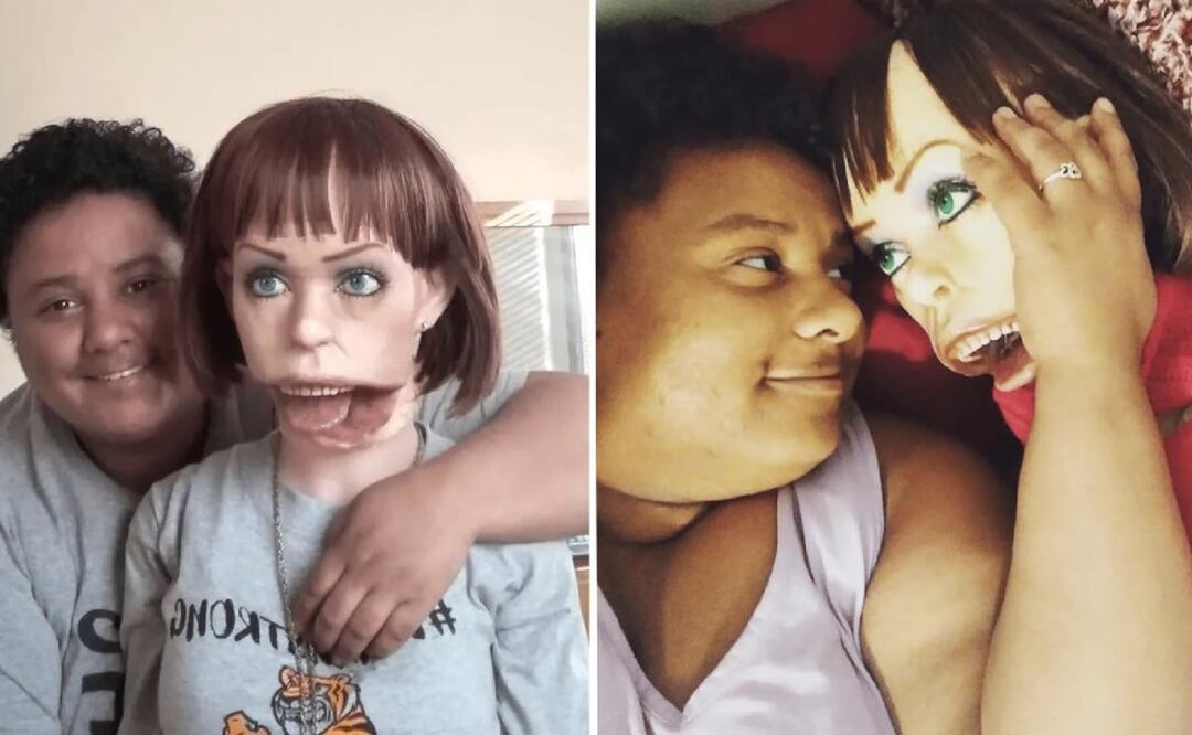 Felicity Kadlec se 'enamoró' de su muñeca a los 16 años. FOTO: Instagram: @dollgirl21