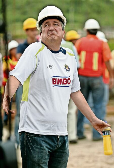 El polémico dirigente ve saldo positivo para el Rebaño hacia el final del torneo (MARIO CASTILLO. JAM MEDIA)