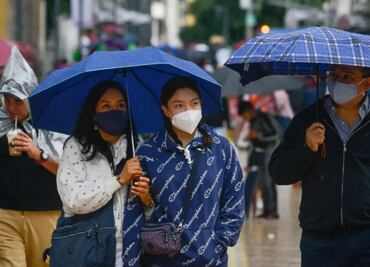 ¡Saca el paraguas! Se registra lluvia en la CDMX