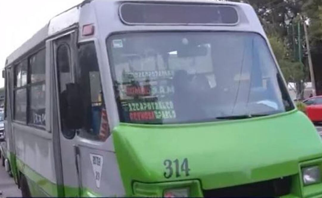 Supuesto ladrón cae de microbús y lo entregan al MP en Azcapotzalco