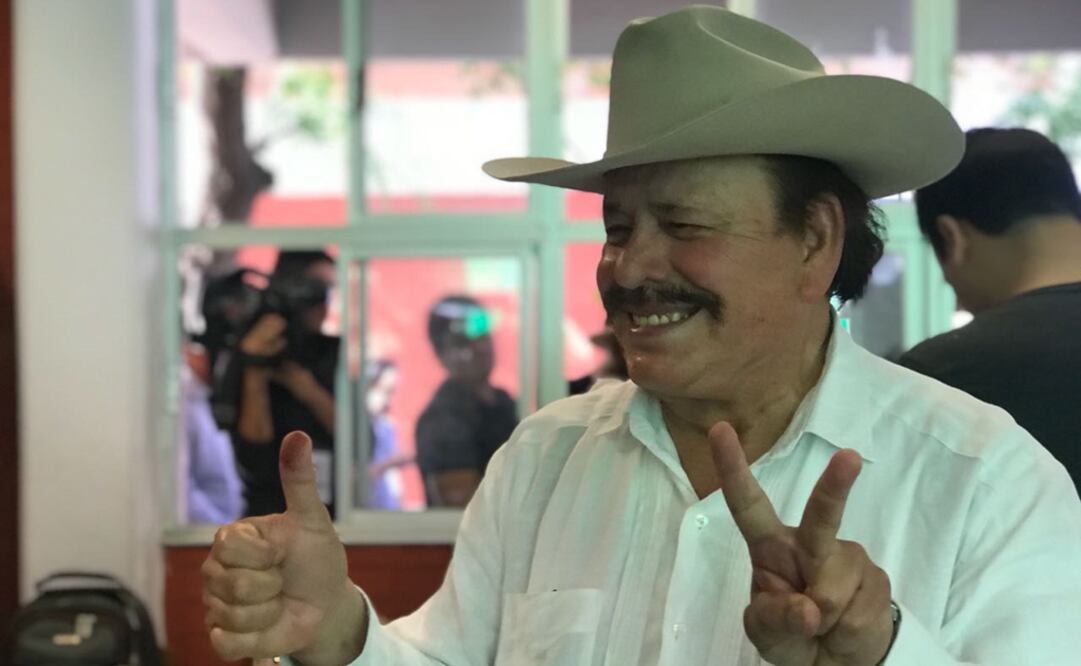 El candidato al senado por la Coalición Juntos Haremos Historia, Armando Guadiana, fue uno de los afectados. FOTO: CORTESÍA