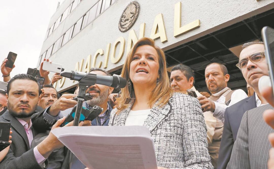 En septiembre Margarita Zavala impugnó la negativa del INE de darle registro como nuevo partido a su agrupación México Libre. Foto: ARCHIVO EL UNIVERSAL