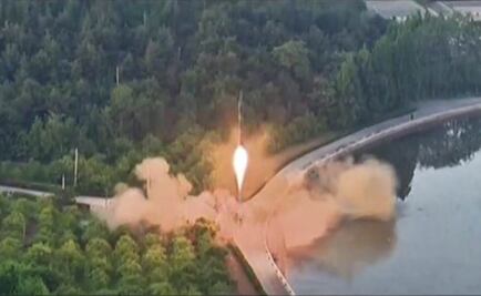 Corea del Norte lanza misil en inusual prueba nocturna