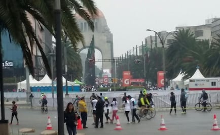 Realizan cortes viales por carreras deportivas y paseo ciclista en CDMX
