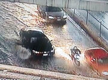 Cae granizo en la delegación Tlalpan