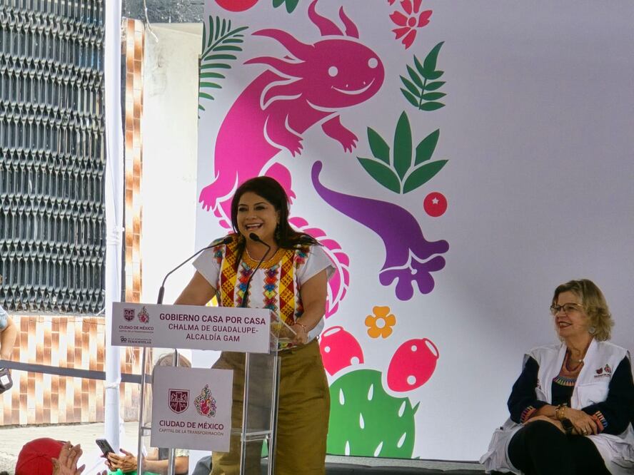 La jefa de Gobierno, Clara Brugada, anunció la construcción de una segunda Utopía en la alcaldía Gustavo A. Madero. (Foto: Frida Sánchez/ EL UNIVERSAL)