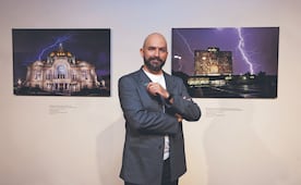 Cazador de relámpagos, de Antonio Busqueta, en el Museo de la Bolsa 