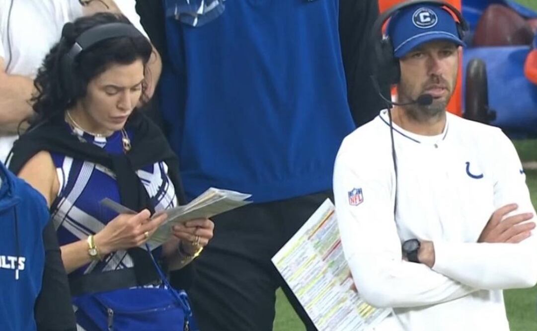 La propietaria de los Colts junto Shane Steichen | FOTO: Especial