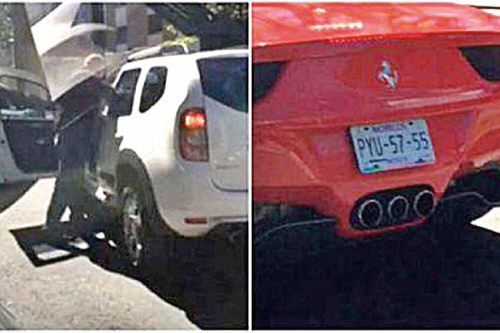 En un video, que fue difundido en redes sociales, se observa como los escoltas de Sentíes golpean a otro automovilista (ARCHIVO EL UNIVERSAL)